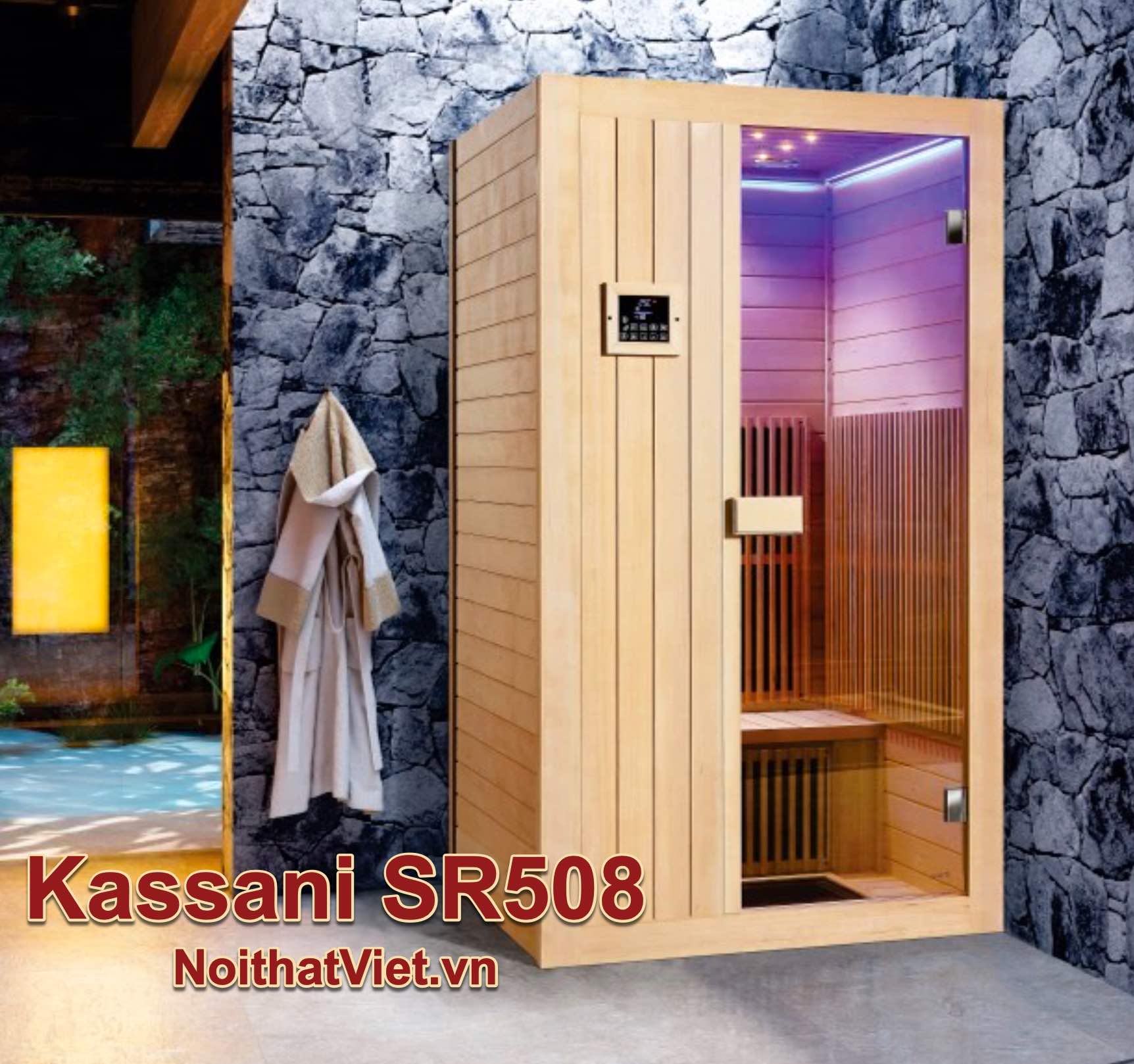 Đánh giá phòng xông hơi Kassani SR508, Kassani SR508, Kassani, Phòng xông hơi Kassani, Phòng xông hơi khô